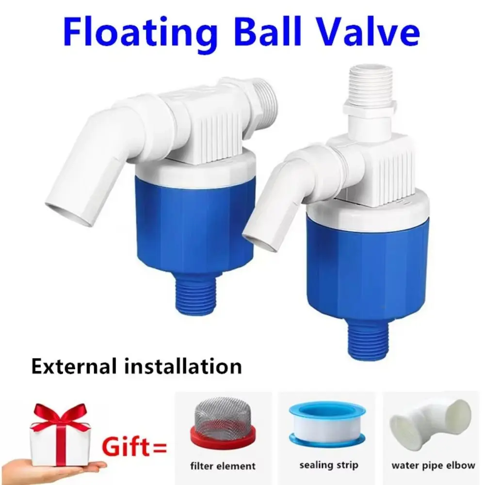 Automatic Stop Automatic Water Level Control Valve Durable Quick Connect Float Ball Valve Adapter Thread Inlet Valve Pool
Automatic Stop Automatic Water Level Control Valve Durable Quick Connect Float Ball Valve Adapter Thread Inlet Valve Pool