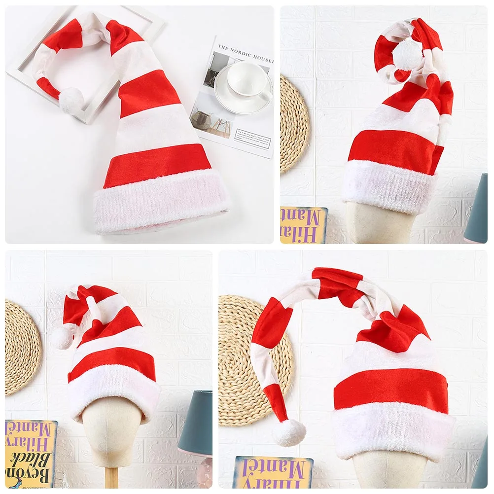 1 pc Red Hat Xmas Christmas Hat Santa Creative Holiday Party Accessories Soft Comfortable Warm
1 pc Red Hat Xmas Christmas Hat Santa Creative Holiday Party Accessories Soft Comfortable Warm