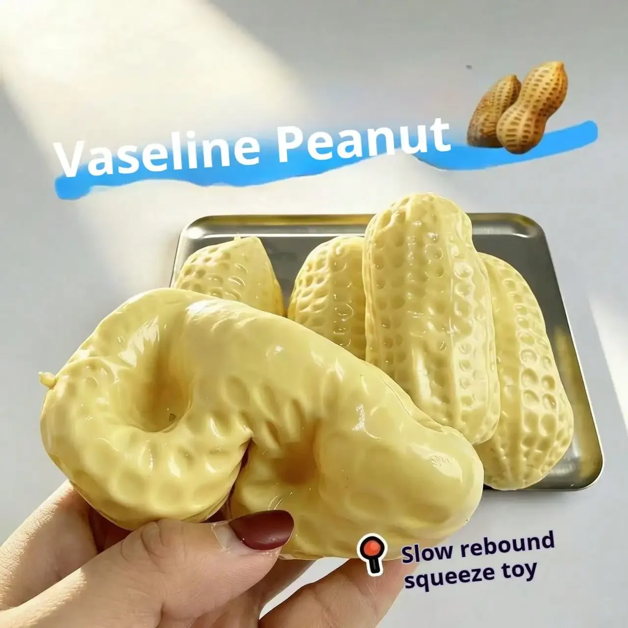 Peanut Butter Slow Rebound Handmade Squeeze Toy - Sticky, Moldable Stress Relief Toy, Soft & Viscous Texture, Office Desk Pressure Relief Gift - Soft Squeezy Toy, Large Soft Stress Relief Toy, Flour Slow Rebound/ Filled Moldable. Stress Relief Toy, Gift F
Peanut Butter Slow Rebound Handmade Squeeze Toy - Sticky, Moldable Stress Relief Toy, Soft & Viscous Texture, Office Desk Pressure Relief Gift - Soft Squeezy Toy, Large Soft Stress Relief Toy, Flour Slow Rebound/ Filled Moldable. Stress Relief Toy, Gift F