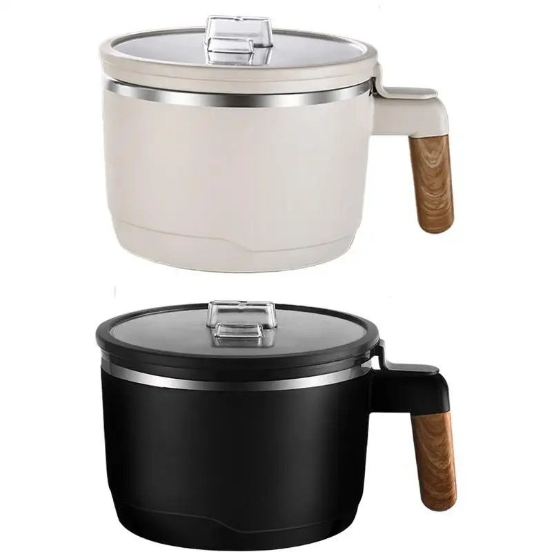 Microwave Noodle Bowl With Handles Large Soup Bowl With Lid Portable Ramen Cooker Stainless Steel Heat Insulation Noodle Bowls
Microwave Noodle Bowl With Handles Large Soup Bowl With Lid Portable Ramen Cooker Stainless Steel Heat Insulation Noodle Bowls