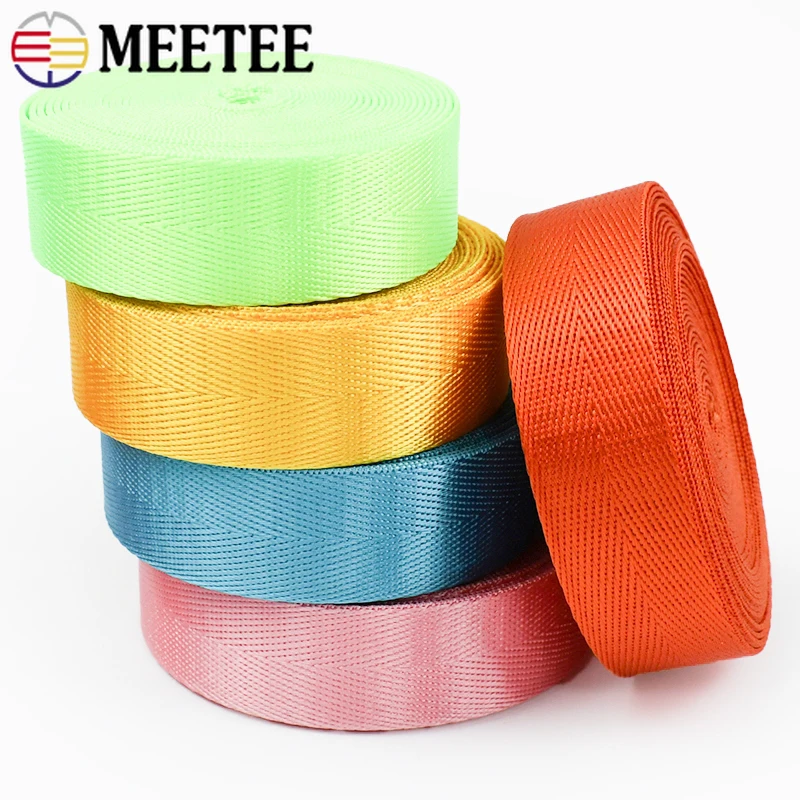 8Meters 20-38mm Nylon Webbing Tape Sewing Ribbon Backpack Bag Strap Belt Clothes Pet Collar Band Garment Decor Binding Accessory
8Meters 20-38mm Nylon Webbing Tape Sewing Ribbon Backpack Bag Strap Belt Clothes Pet Collar Band Garment Decor Binding Accessory