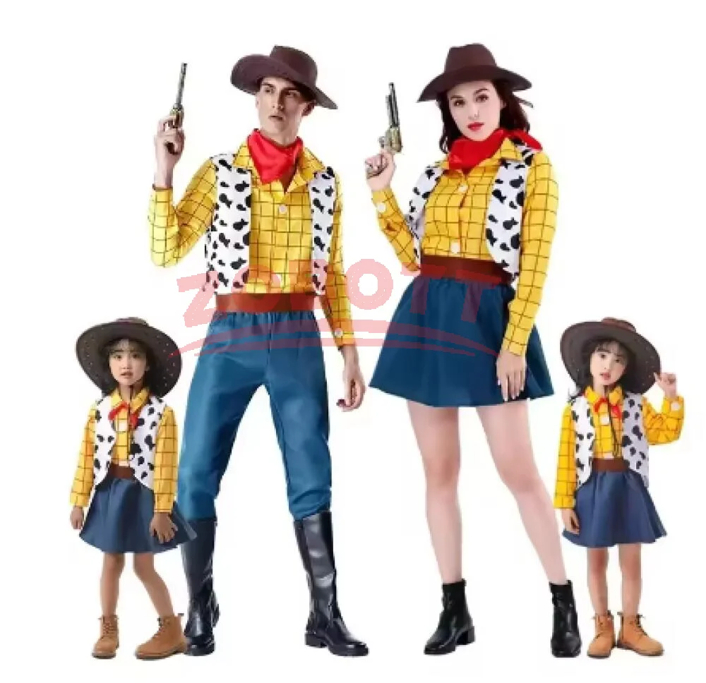 Halloween Carnaval Speelgoed Cosplay Verhaal Volwassen Sheriff Woody Kostuum Podium Voorstelling Cowboy Verkleedkleding
Halloween Carnaval Speelgoed Cosplay Verhaal Volwassen Sheriff Woody Kostuum Podium Voorstelling Cowboy Verkleedkleding