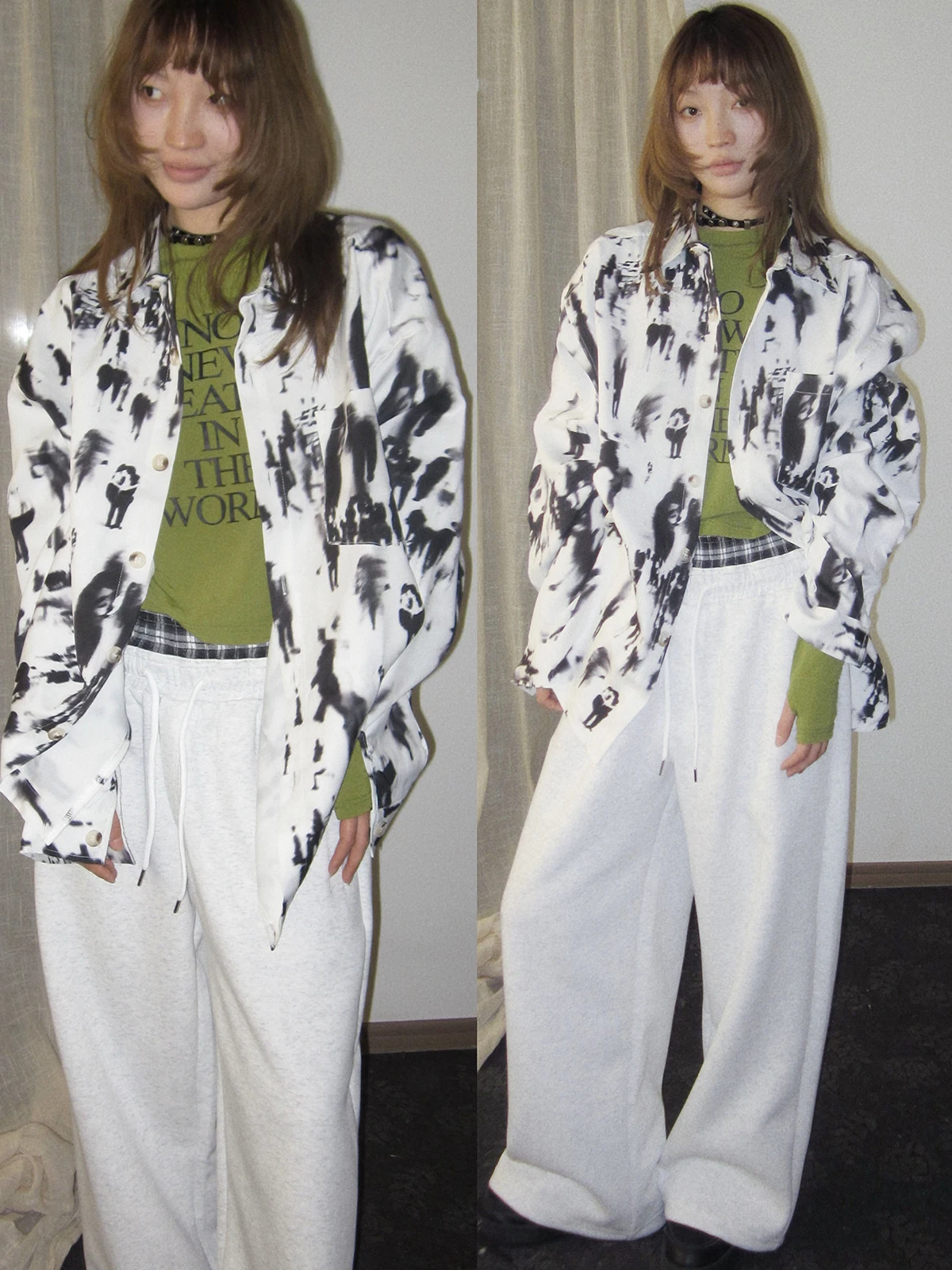 Женская свободная блузка JDL MODE весна 2025 в клетку с длинным рукавом, воротником, защитой от сминания, в корейском стиле, из полиэфирного волокна
Женская свободная блузка JDL MODE весна 2025 в клетку с длинным рукавом, воротником, защитой от сминания, в корейском стиле, из полиэфирного волокна