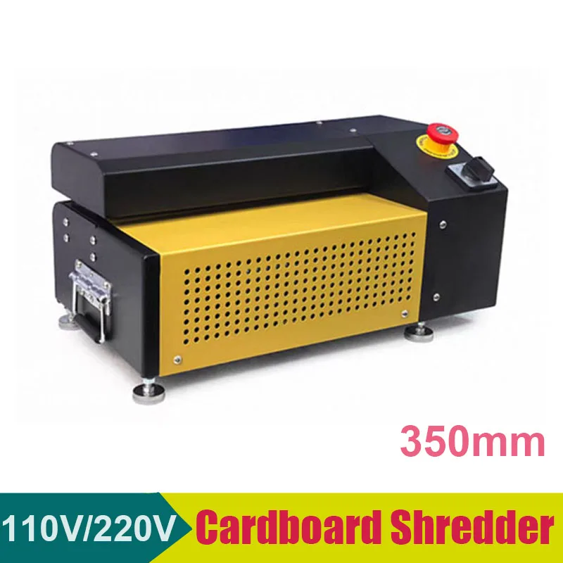 Electric 110V/220V Automatic Commercial Recycle Paper Box Cardboard Shredder For Package Stuffing Carton Cutting
Electric 110V/220V Automatic Commercial Recycle Paper Box Cardboard Shredder For Package Stuffing Carton Cutting