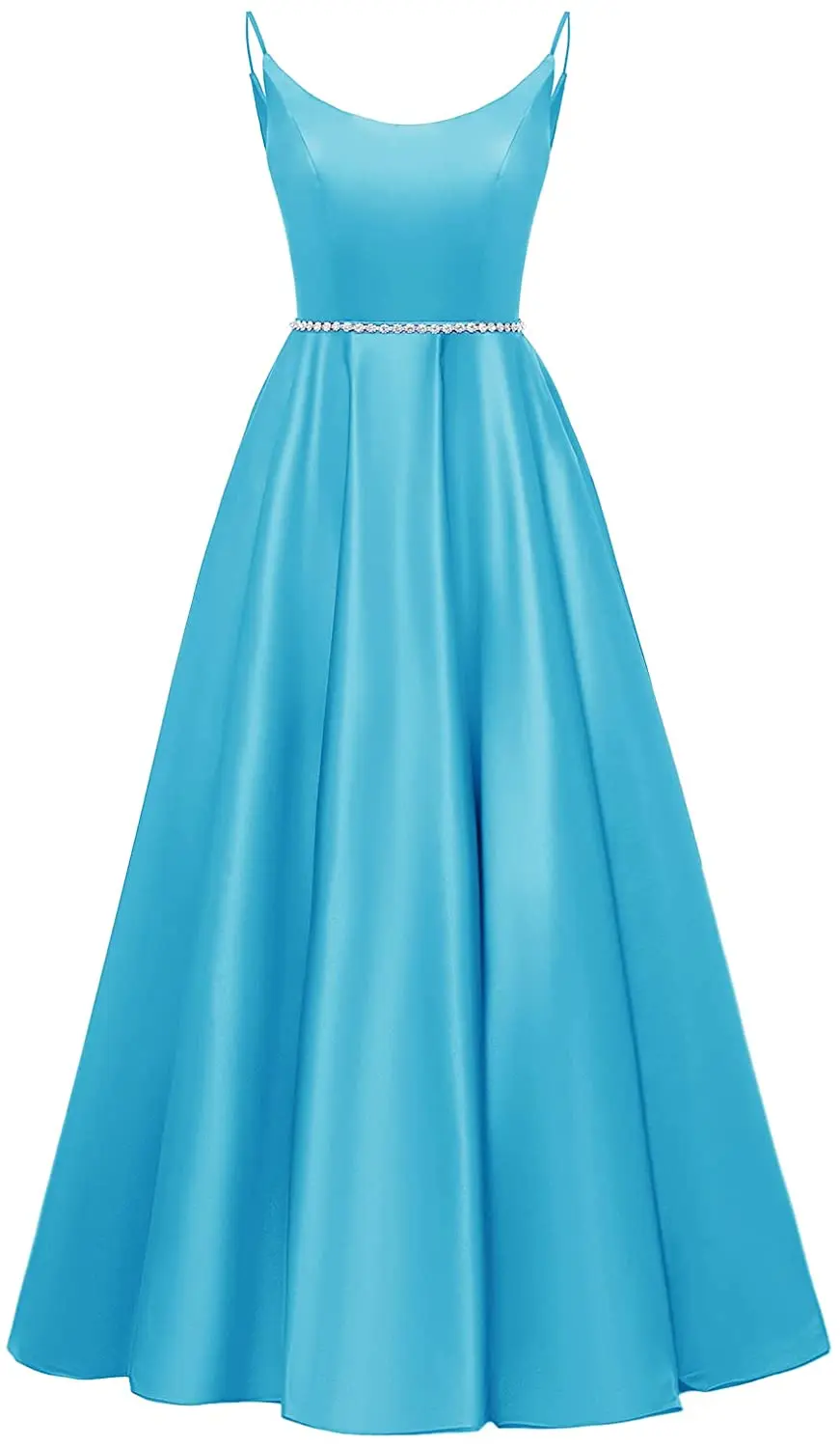 ANTI Womens Long Prom Dresses Long Beaded Belt Satin Juniors Ball Gown Formal Party Gowns with Pockets
ANTI Womens Long Prom Dresses Long Beaded Belt Satin Juniors Ball Gown Formal Party Gowns with Pockets