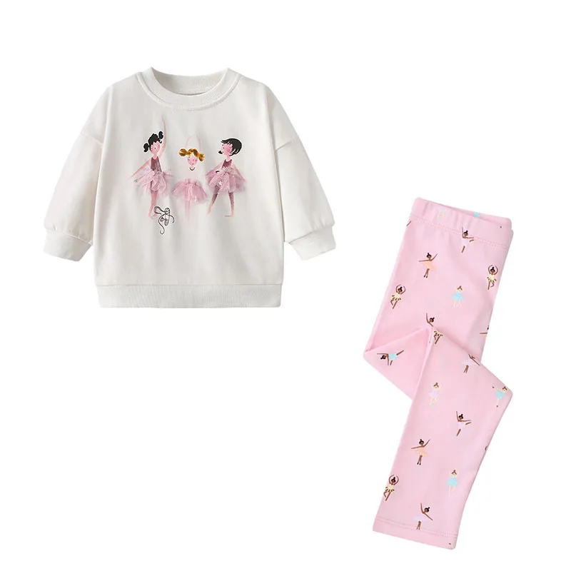 Jumping Meters Long Sleeve Sweatshirts + Leggings Children's Clothing Sets Autumn 2 Pcs Suit Kids Outfits Baby Sets Outfit
Jumping Meters Long Sleeve Sweatshirts + Leggings Children's Clothing Sets Autumn 2 Pcs Suit Kids Outfits Baby Sets Outfit