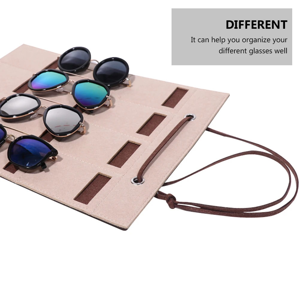 Felt Sunglasses Pouch Storage Bag Eyeglasses Holders Double Sided Organizer Hanging Wall
Felt Sunglasses Pouch Storage Bag Eyeglasses Holders Double Sided Organizer Hanging Wall
