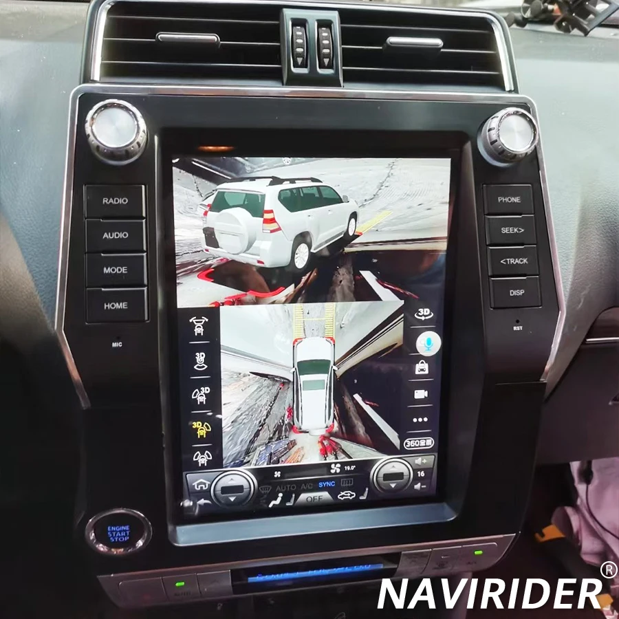 Android 14 стерео навигация Carplay для Toyota Land Cruiser Prado 150 2018, автомобильный радиоприемник, автомультимедийный видеоплеер, головное устройство с GPS
Android 14 стерео навигация Carplay для Toyota Land Cruiser Prado 150 2018, автомобильный радиоприемник, автомультимедийный видеоплеер, головное устройство с GPS