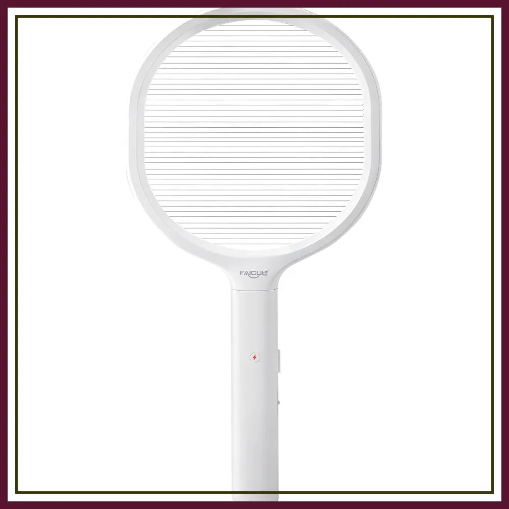 Single Layer Grid Electric Fly Swatter High Efficiency Bug Zapper Racket for Wasps, Hornets, Large Flying Insects, Indoor Outdoor Use
Single Layer Grid Electric Fly Swatter High Efficiency Bug Zapper Racket for Wasps, Hornets, Large Flying Insects, Indoor Outdoor Use