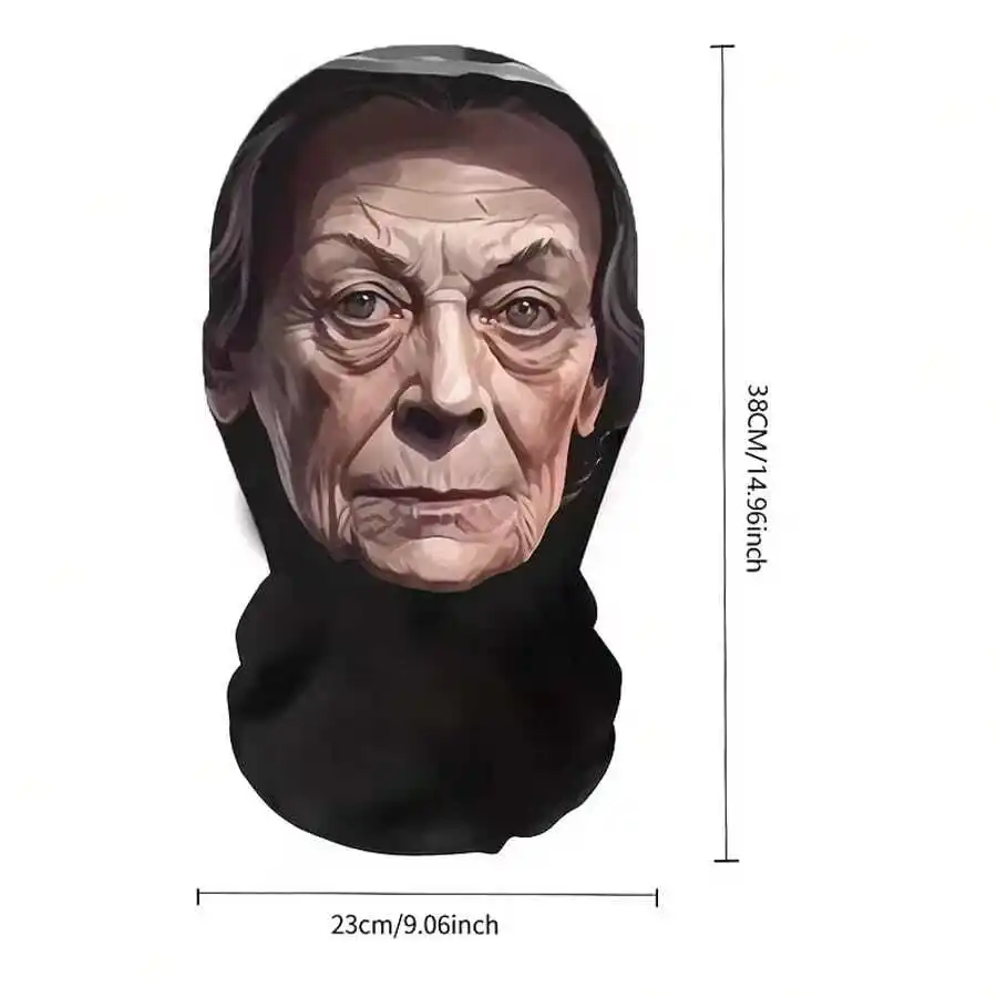 Funny Grandma Face Mask For Halloween Party Props Elastic Breathable Fabric Headgear Sunshade
Funny Grandma Face Mask For Halloween Party Props Elastic Breathable Fabric Headgear Sunshade