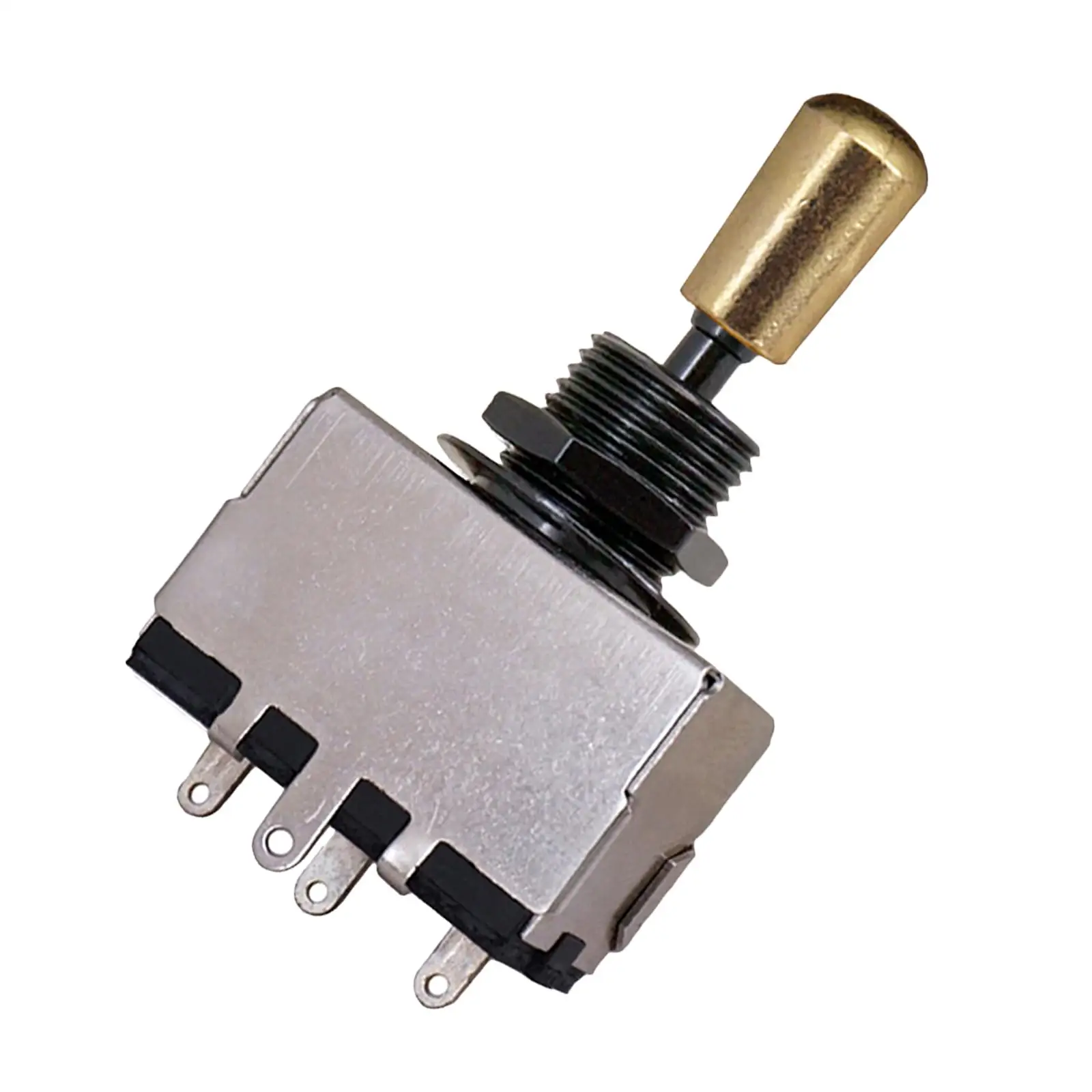 Closed 3 Way Guitar Pickup Selector Switch Metal Construction Copper Knob Rocker Switch for Les Paul LP Epiphone
Closed 3 Way Guitar Pickup Selector Switch Metal Construction Copper Knob Rocker Switch for Les Paul LP Epiphone
