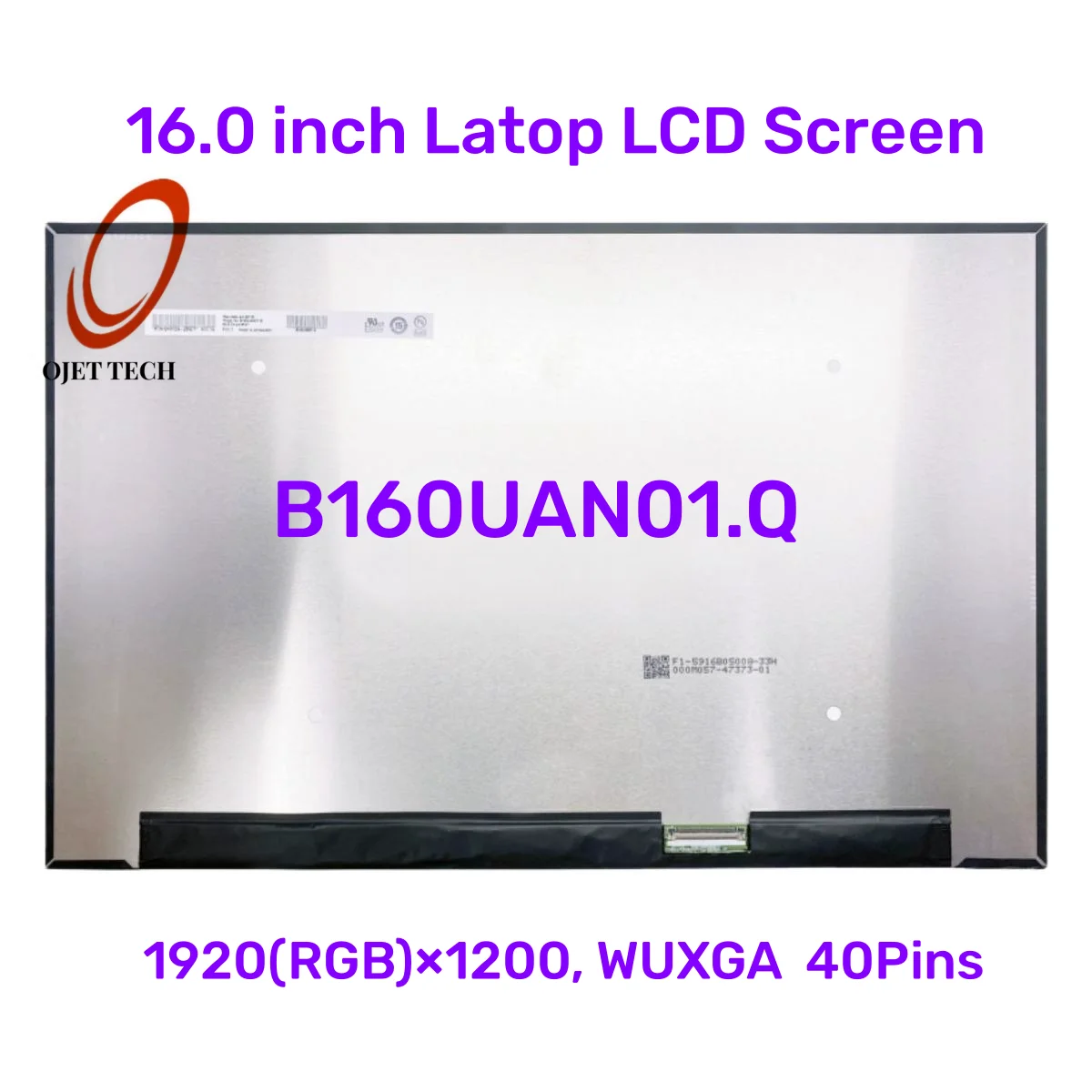 FOR Predator Helios Neo 16 B160UAN01.Q 16.0 inch 1920x1200 165hz 40pins LCD LED Screen Replacement Display Panel Matrix
FOR Predator Helios Neo 16 B160UAN01.Q 16.0 inch 1920x1200 165hz 40pins LCD LED Screen Replacement Display Panel Matrix