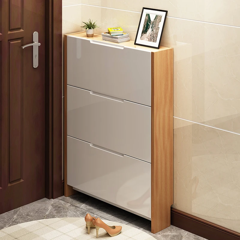 Ultra Thin Storage Shoe Racks Cabinet Assembled European manmade board Shoe Cabinet Living Room Luxury Schuhschrank Furniture
Ultra Thin Storage Shoe Racks Cabinet Assembled European manmade board Shoe Cabinet Living Room Luxury Schuhschrank Furniture