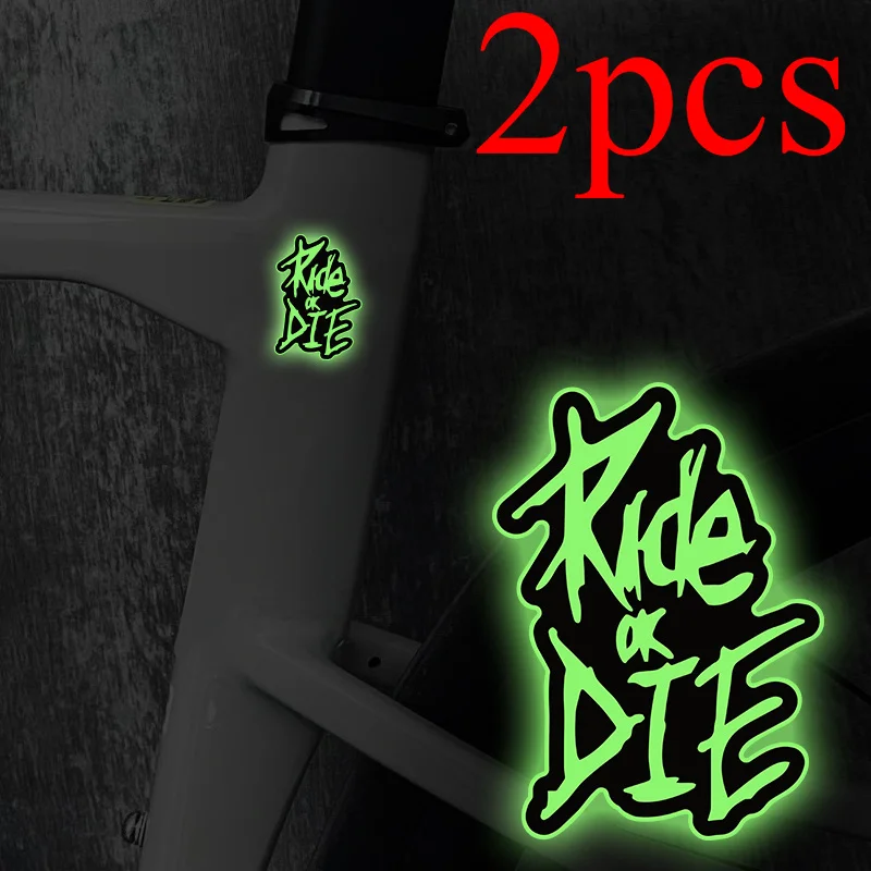 Набор из 2 светящихся наклеек для велосипеда «Ride or Die» | Матовый виниловый материал | Водонепроницаемый и прочный | Предупреждение о безопасности при ночной езде
Набор из 2 светящихся наклеек для велосипеда «Ride or Die» | Матовый виниловый материал | Водонепроницаемый и прочный | Предупреждение о безопасности при ночной езде