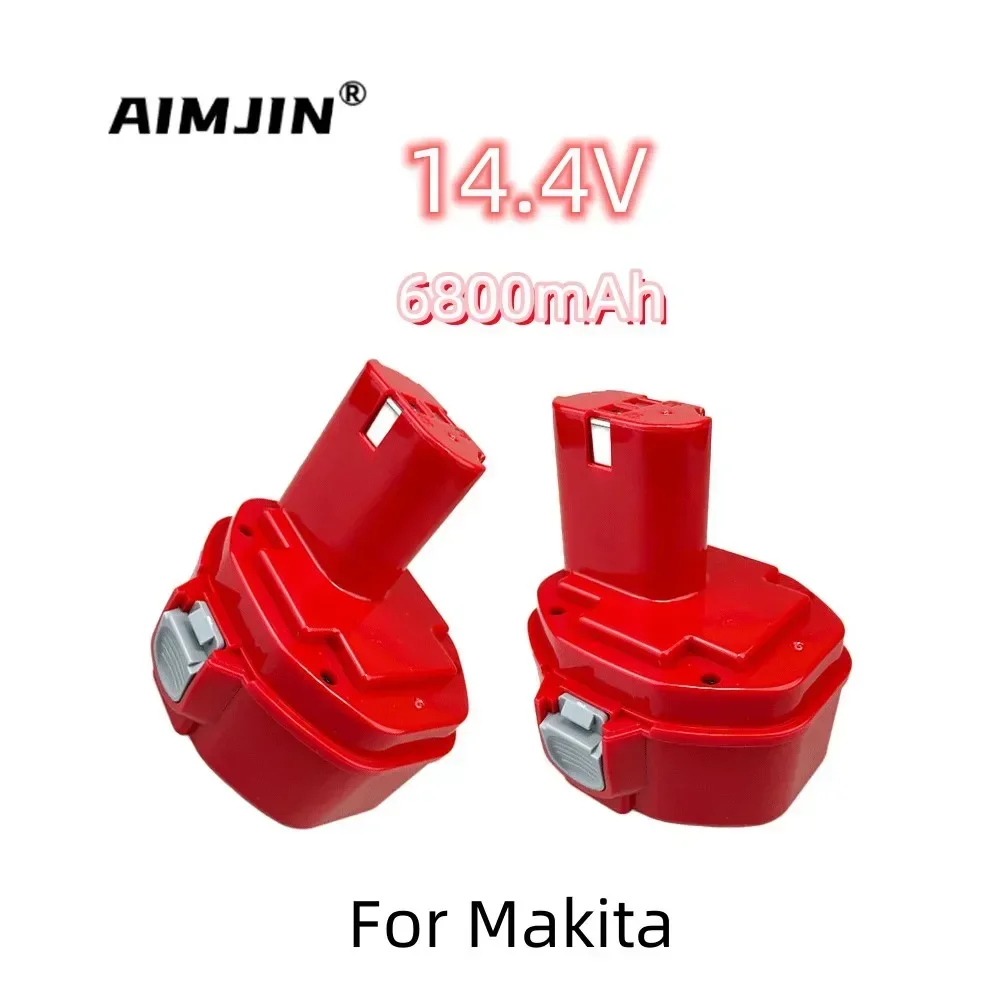 For Makita 14.4V Battery 6800mAh Ni-MH Battery PA14 1422 1433 1420 192600-1 6281D 6280D 6337D Rechargeable Batterie
For Makita 14.4V Battery 6800mAh Ni-MH Battery PA14 1422 1433 1420 192600-1 6281D 6280D 6337D Rechargeable Batterie