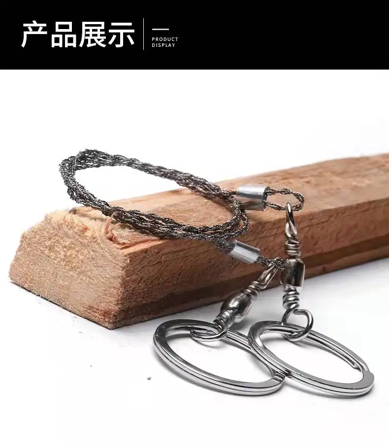 1PC Outdoor Camping Hiking Pocket Saw Travel Emergency Survive Tool Stainless Steel Wire Kits with Finger Handle for Cutting
1PC Outdoor Camping Hiking Pocket Saw Travel Emergency Survive Tool Stainless Steel Wire Kits with Finger Handle for Cutting