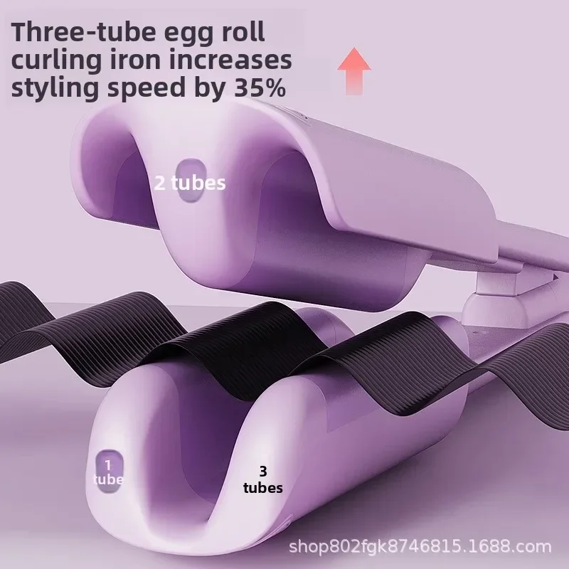High quality Deep V Negative Ion Curling Iron 32mm Water Ripple Egg Roll Wool Large Roll Lasting Setting Does Not Hurt Hair
High quality Deep V Negative Ion Curling Iron 32mm Water Ripple Egg Roll Wool Large Roll Lasting Setting Does Not Hurt Hair