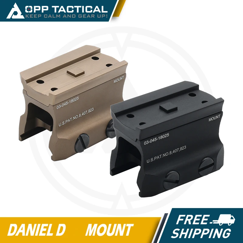 Tactical Daniel DD Optic Riser Increased Mounting Base for Red Dot Sights fits M4 Hunting with Full Markings
Tactical Daniel DD Optic Riser Increased Mounting Base for Red Dot Sights fits M4 Hunting with Full Markings
