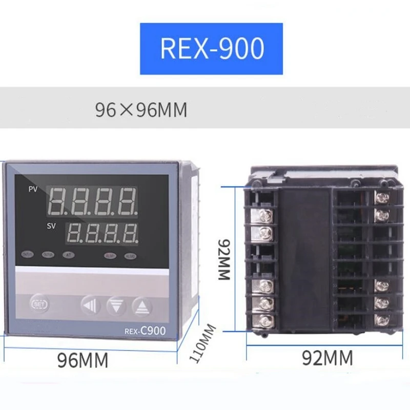REX-C900 Dual Digital PID Temperature Controller with K thermocouple Relay Output Solid State Relay Output M*AN V*AN
REX-C900 Dual Digital PID Temperature Controller with K thermocouple Relay Output Solid State Relay Output M*AN V*AN