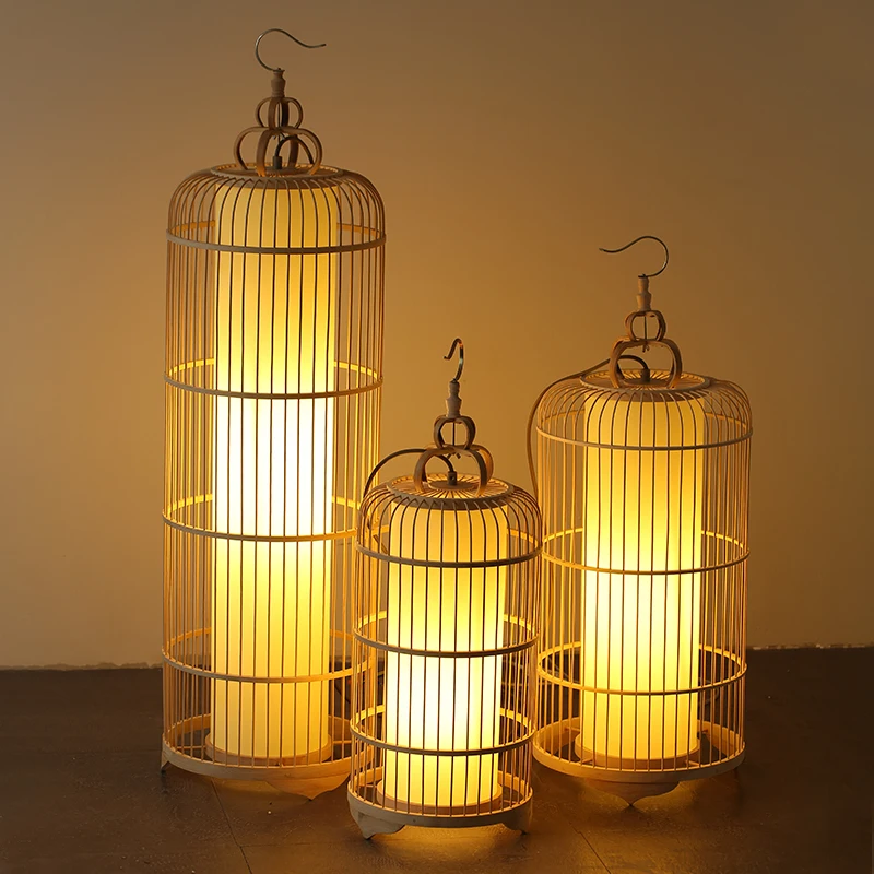 New Chinese Birdcage Floor Lamp Dining Room Decorative Desk Lamp Zen Bamboo Art Bedroom Creative Bamboo Lamp Chinese Style
New Chinese Birdcage Floor Lamp Dining Room Decorative Desk Lamp Zen Bamboo Art Bedroom Creative Bamboo Lamp Chinese Style