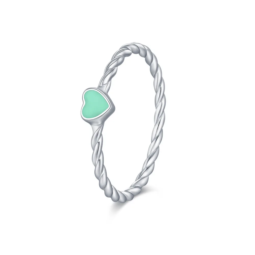 Серебряное кольцо GL S925 с разноцветной эмалью в форме сердца для женщин - милое и элегантное плетеное кольцо, отличный подарок
Серебряное кольцо GL S925 с разноцветной эмалью в форме сердца для женщин - милое и элегантное плетеное кольцо, отличный подарок
