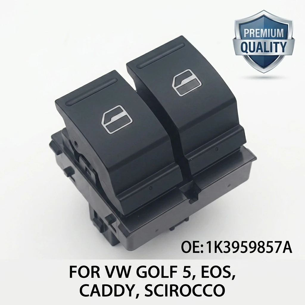 1K3959857A Double Power Window Switch Button for VW Golf MK5 Scirocco Caddy MK3 for Seat Ibiza V Leon 4-Pin 1K3 959 857 A
1K3959857A Double Power Window Switch Button for VW Golf MK5 Scirocco Caddy MK3 for Seat Ibiza V Leon 4-Pin 1K3 959 857 A