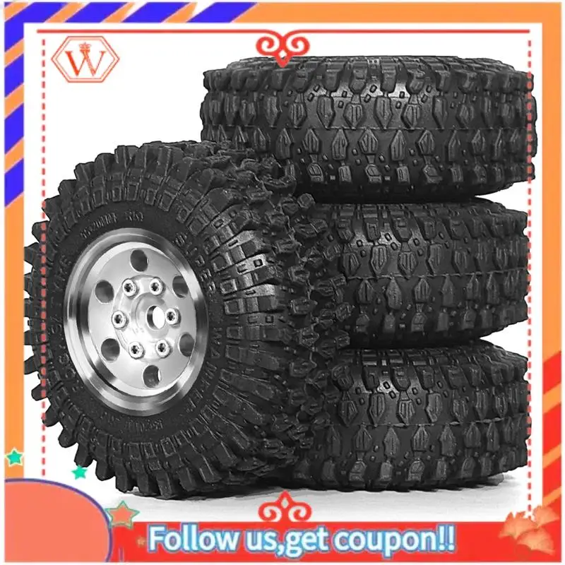 Durable 4Pcs 55Mm 1.0Inch Metal Beadlock Wheel Tire For 1/18 1/24 RC Crawler Car TRX4M SCX24 Upgrade Parts Accessories
Durable 4Pcs 55Mm 1.0Inch Metal Beadlock Wheel Tire For 1/18 1/24 RC Crawler Car TRX4M SCX24 Upgrade Parts Accessories