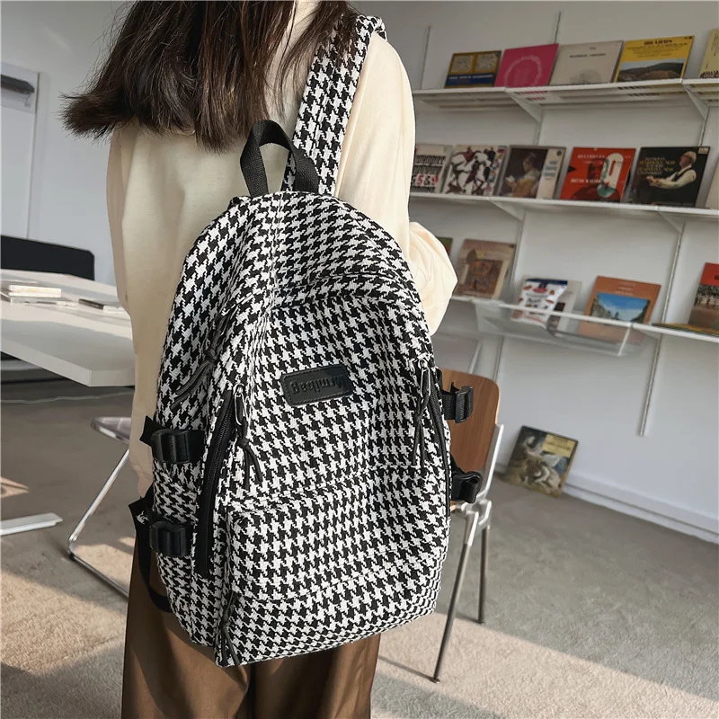 NEW Fashion Knit Backpack Women's Luxury Designer Ladies School Bag Large-capacity Female College Pattern High Quality Backpack
NEW Fashion Knit Backpack Women's Luxury Designer Ladies School Bag Large-capacity Female College Pattern High Quality Backpack