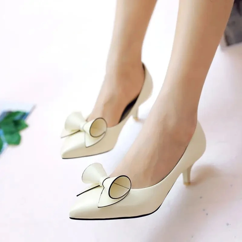 ORCHALISA Design Sweet Women Pumps Pointed Toe Small Heels 6cm Slip On Bowknot 42 43 44 45 46 47 48 US17 Dating Female Shoes
ORCHALISA Design Sweet Women Pumps Pointed Toe Small Heels 6cm Slip On Bowknot 42 43 44 45 46 47 48 US17 Dating Female Shoes