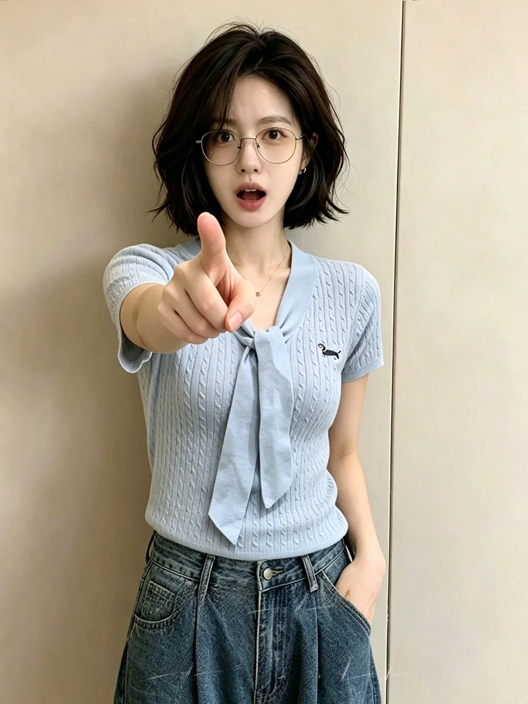 Korean Style Sweet Embroidered Knitwear Short Sleeve Women's Slim Fit Fashionable Versatile Shoulder Binding Top Summer
Korean Style Sweet Embroidered Knitwear Short Sleeve Women's Slim Fit Fashionable Versatile Shoulder Binding Top Summer