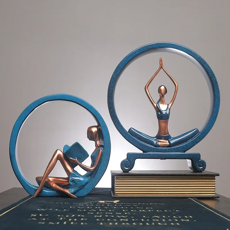 Resin Yoga Girl Ornaments Handmade Crafts Desk Decorative Nordic Style Christmas TV Cabinet Decorations Home Gift Decor
Resin Yoga Girl Ornaments Handmade Crafts Desk Decorative Nordic Style Christmas TV Cabinet Decorations Home Gift Decor