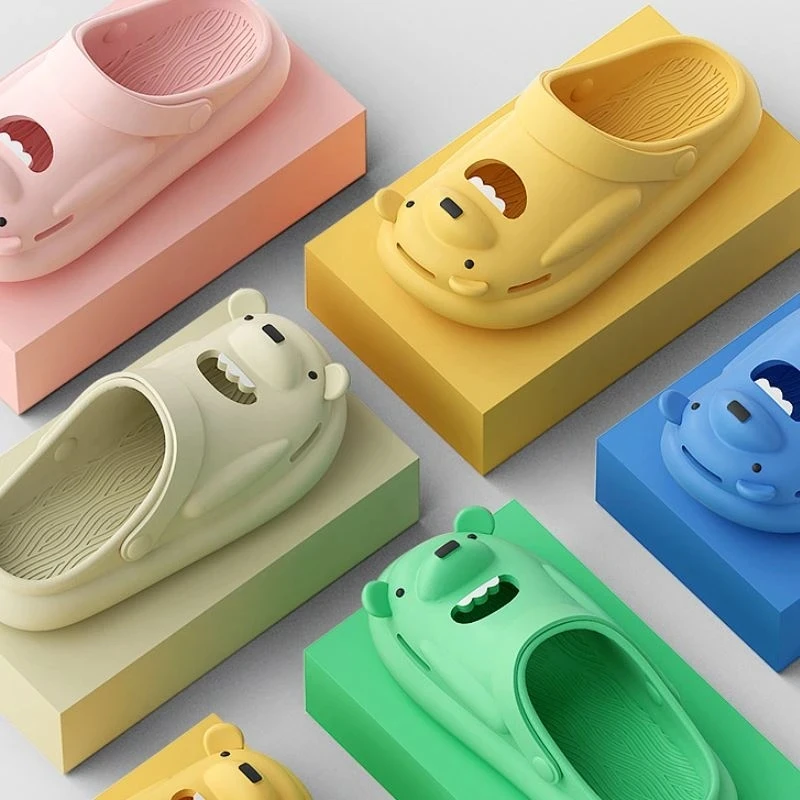 Platform Women Slippers Cartoon Kawaii cute bear Soft Sole Shoe Summer Slippers For Women Non-slip Slides Male Female Flip Flops
Platform Women Slippers Cartoon Kawaii cute bear Soft Sole Shoe Summer Slippers For Women Non-slip Slides Male Female Flip Flops