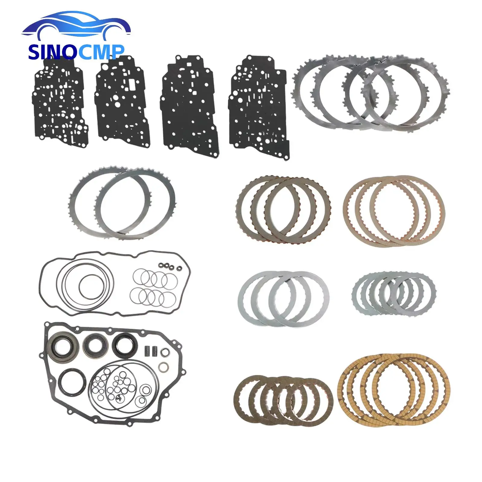 6F35 Transmission Master Rebuild Kit Overhaul with Filter for Ford Escape Fusion Edge MKC Tribute 1.5L 2.0L 2.3L 2.5L
6F35 Transmission Master Rebuild Kit Overhaul with Filter for Ford Escape Fusion Edge MKC Tribute 1.5L 2.0L 2.3L 2.5L
