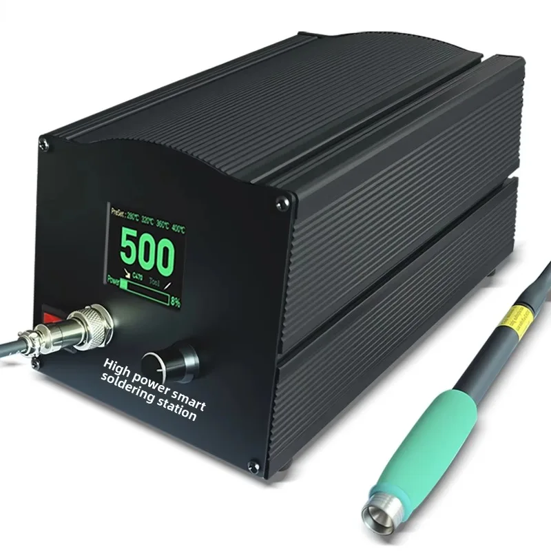 High-Power Soldering Station Lithium Battery Iron Digital Display Constant Temperature Control Rapid Heating 500W C470
High-Power Soldering Station Lithium Battery Iron Digital Display Constant Temperature Control Rapid Heating 500W C470