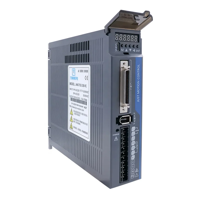 JAND7502-20B-RC High Torque Modbus Rs485 Canbus 2 Phase Servo Driver for Automated System
JAND7502-20B-RC High Torque Modbus Rs485 Canbus 2 Phase Servo Driver for Automated System
