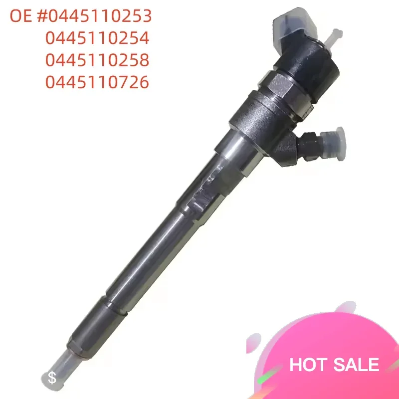 High quality New 0445110253 0445110254 0445110258 0445110726 Fuel Injector For Hyundai Santa Fe KIA VGT EU4 2.2L Engine
High quality New 0445110253 0445110254 0445110258 0445110726 Fuel Injector For Hyundai Santa Fe KIA VGT EU4 2.2L Engine