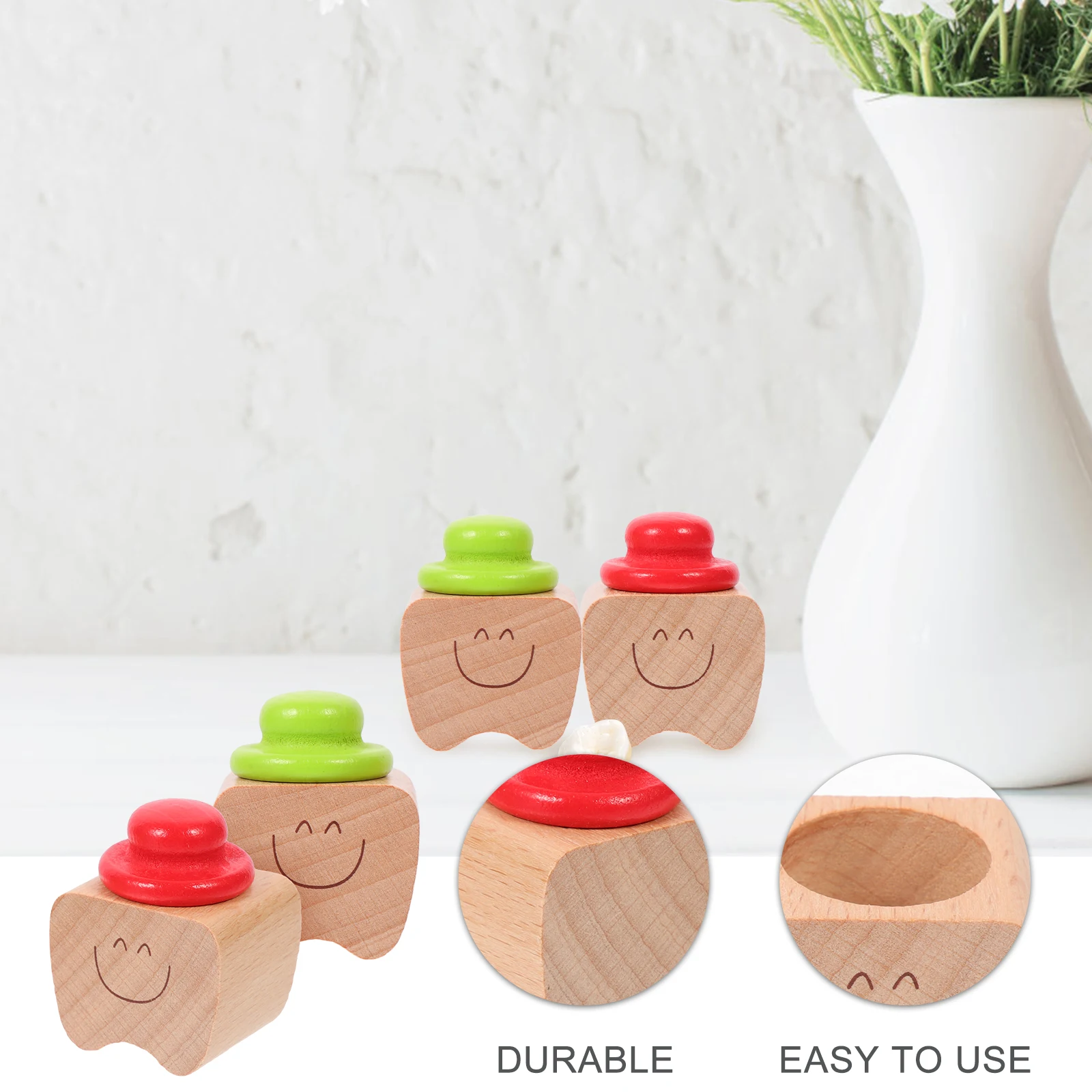 2pcs Baby Teeth Box Wooden Container Keepsake Holder Memorial Case Kids Saver Bottle Gift Shower Birthday Packaging
2pcs Baby Teeth Box Wooden Container Keepsake Holder Memorial Case Kids Saver Bottle Gift Shower Birthday Packaging
