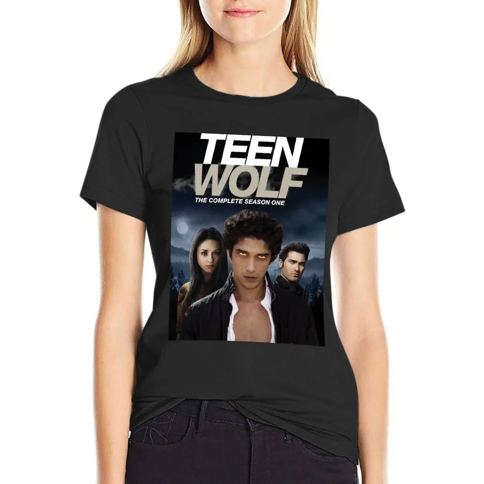 Teen Wolf Cover 2 T-Shirt cute clothes Short sleeve tee summer clothes white t shirts for Women
Teen Wolf Cover 2 T-Shirt cute clothes Short sleeve tee summer clothes white t shirts for Women