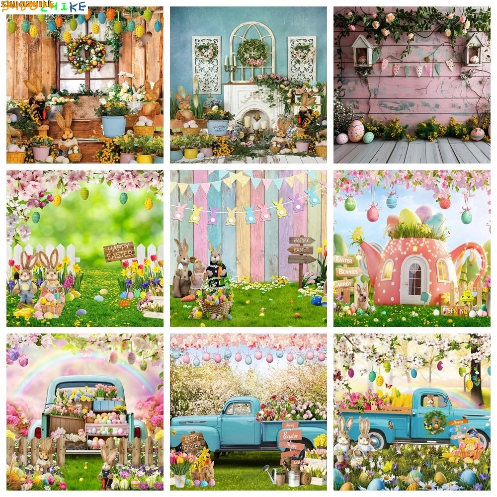 Easter Photography Backdrop Rabbit Eggs Spring Garden Flowers Grass Baby Kids Family Party Photo Background Decor Photostudio
Easter Photography Backdrop Rabbit Eggs Spring Garden Flowers Grass Baby Kids Family Party Photo Background Decor Photostudio