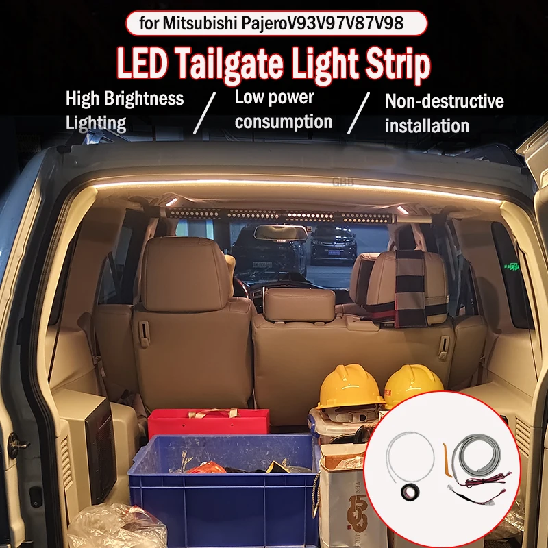 Освещение багажника для Mitsubishi Pajero V73V77V93V97V95V98LED освещение багажника с внутренней атмосферой
Освещение багажника для Mitsubishi Pajero V73V77V93V97V95V98LED освещение багажника с внутренней атмосферой