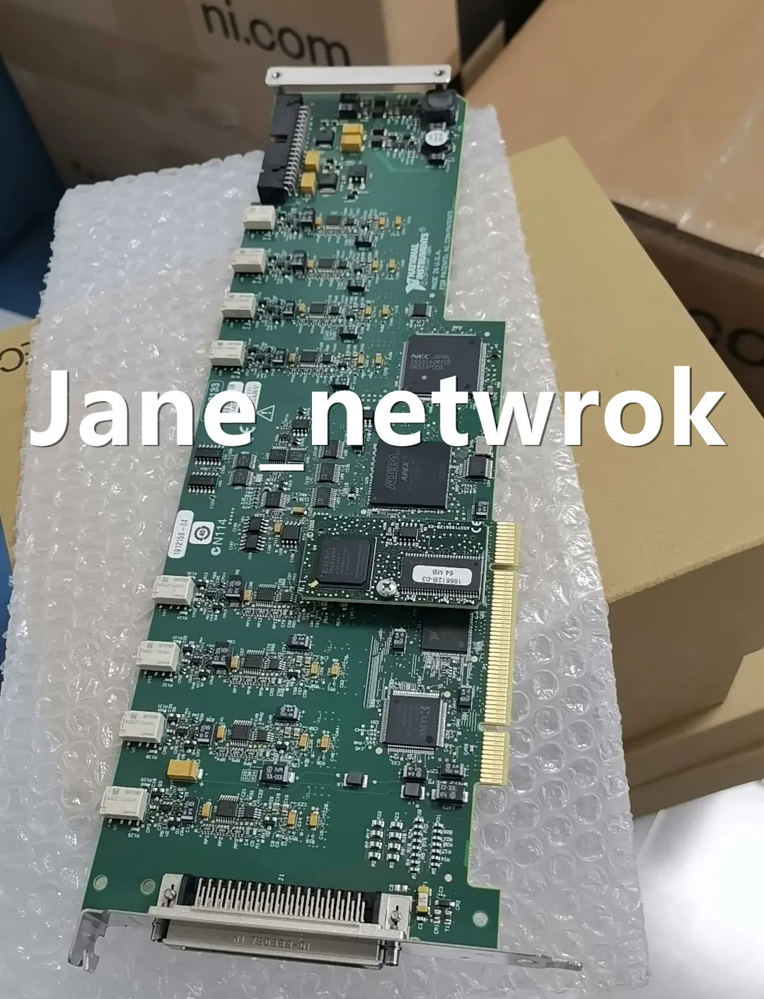 1 шт. быстрая карта захвата National Instruments PCI-6133 NI PCI-6133
1 шт. быстрая карта захвата National Instruments PCI-6133 NI PCI-6133