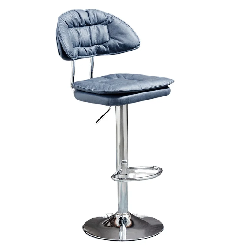 Bar chair Modern simple rotating high stool Home backrest Bar chair checkout page Lifting light luxury
Bar chair Modern simple rotating high stool Home backrest Bar chair checkout page Lifting light luxury