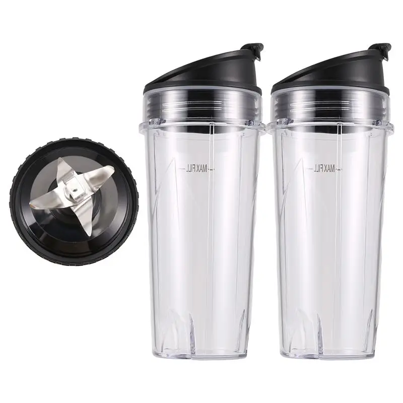 Y15A 6 Fins Extractor Blades Replacement Parts For Nutri Ninja BL770 BL780 BL660 Blender, 16 Oz Single Serve Cup Set
Y15A 6 Fins Extractor Blades Replacement Parts For Nutri Ninja BL770 BL780 BL660 Blender, 16 Oz Single Serve Cup Set