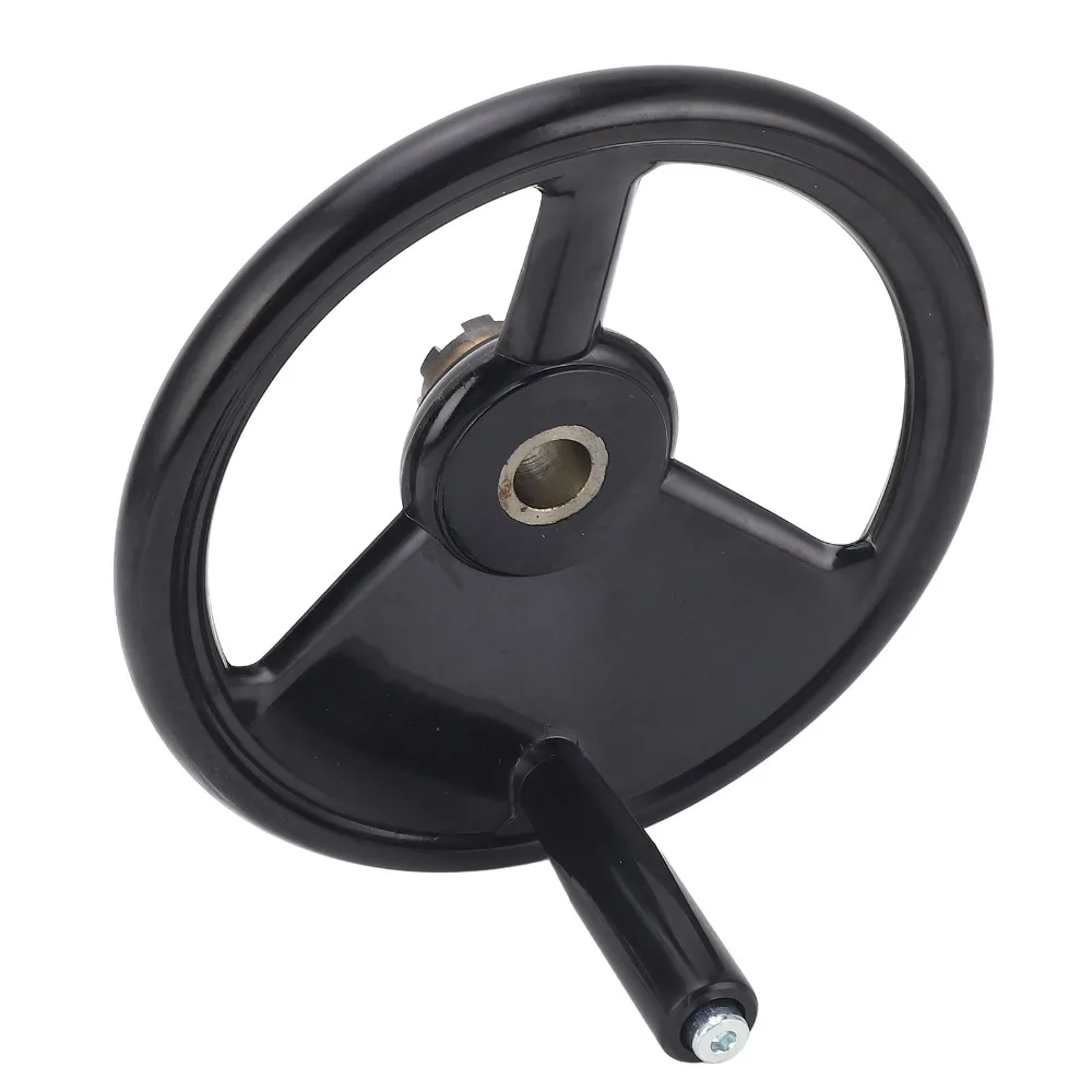 Engineering Plastics Milling Hand Wheel Round Shape 22x250mm Rotary Handwheel Multifunctional With Handle Lathe Handwheel
Engineering Plastics Milling Hand Wheel Round Shape 22x250mm Rotary Handwheel Multifunctional With Handle Lathe Handwheel