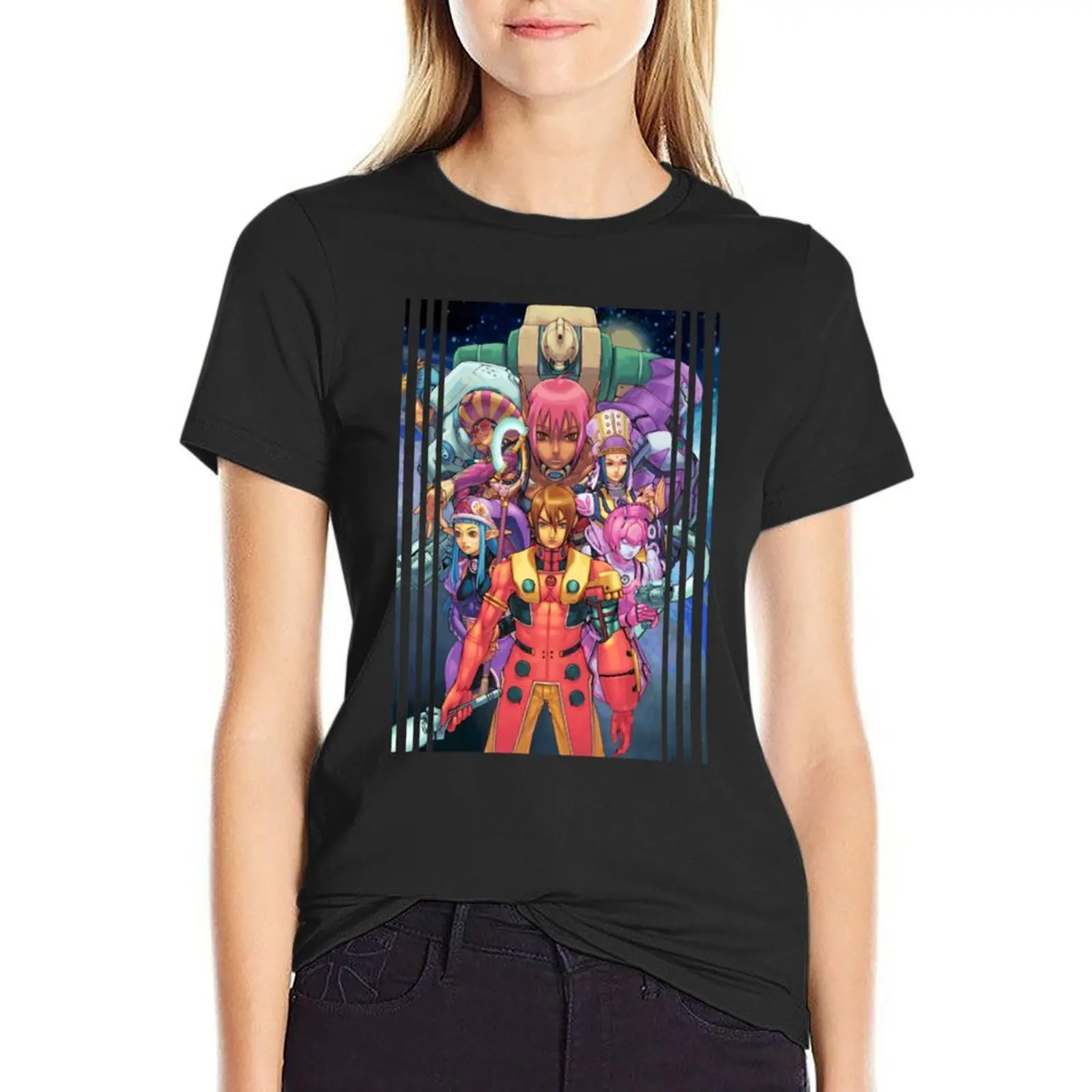 Phantasy Star Online T-Shirt anime customs sweat animal print shirt for girls oversized workout shirts for Women
Phantasy Star Online T-Shirt anime customs sweat animal print shirt for girls oversized workout shirts for Women