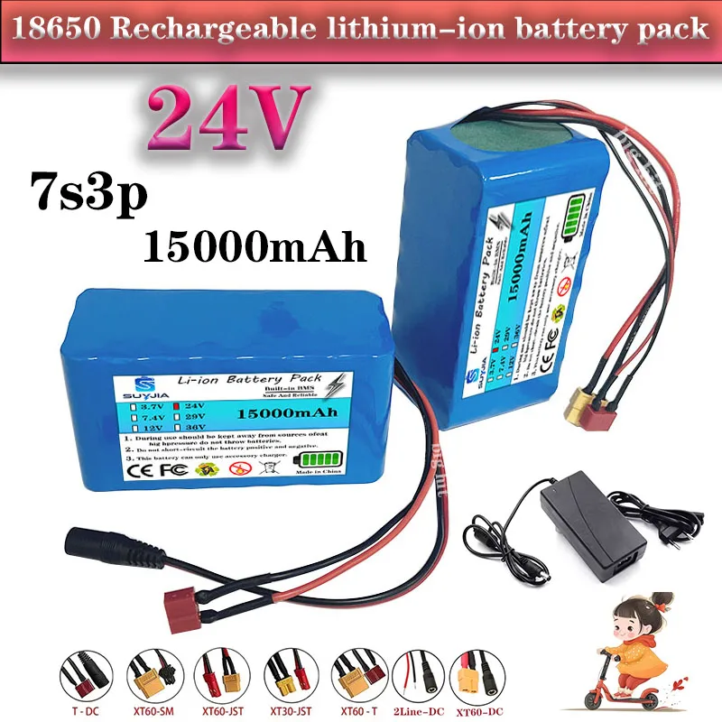 HoverBoard 24V 15000mAh Rechargeable Batteries 29.4V Lithium Battery Wheelchair Battery 7S3P li ion Battery for HoverBoard
HoverBoard 24V 15000mAh Rechargeable Batteries 29.4V Lithium Battery Wheelchair Battery 7S3P li ion Battery for HoverBoard