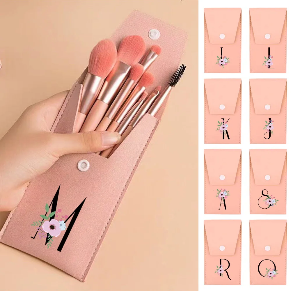 Pink Makeup Brushes Set Soft Synthetic Hair Portable Powder Eyeshadow Brushes For Daily Use Flower And Black Pattern
Pink Makeup Brushes Set Soft Synthetic Hair Portable Powder Eyeshadow Brushes For Daily Use Flower And Black Pattern