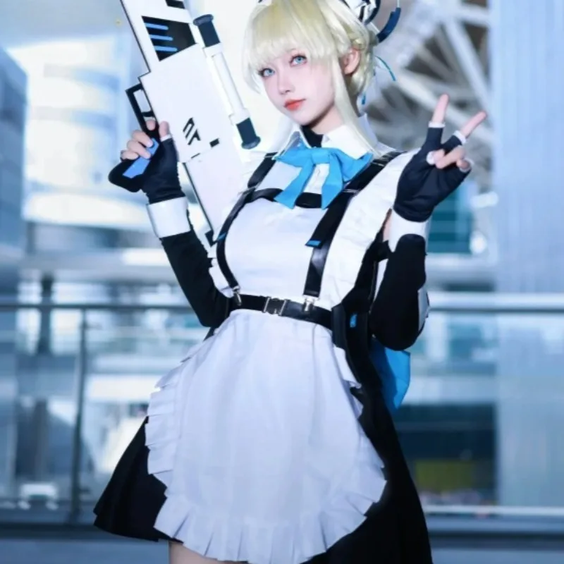 Game Asuma Toki Cosplay Costume White and Black Uniform Maid Role Play Outfit Dress for Women Theme Party
Game Asuma Toki Cosplay Costume White and Black Uniform Maid Role Play Outfit Dress for Women Theme Party