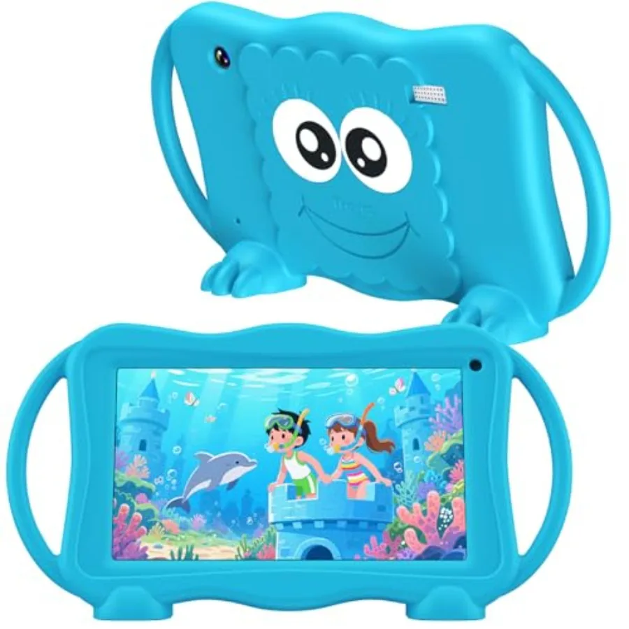 Trayoo Tablet 7 Inch Tablets for 3-12 32GB Toddler Tablet with Dual Camera Parental Control Solid Case WiFi GMS YouTube Netflix
Trayoo Tablet 7 Inch Tablets for 3-12 32GB Toddler Tablet with Dual Camera Parental Control Solid Case WiFi GMS YouTube Netflix