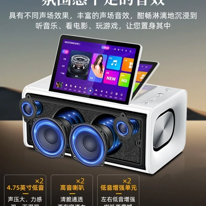 Home KTV Audio Set, All-in-one Song Ordering Machine, Full Set of Home Living Room Karaoke Karaoke Cinema
Home KTV Audio Set, All-in-one Song Ordering Machine, Full Set of Home Living Room Karaoke Karaoke Cinema